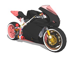 超精细摩托车模型 (112)